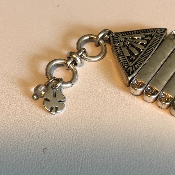 LUCKY BRAND Silver-Tone Link Bracelet - Picture 7 of 12